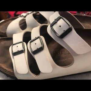 Off white Birkenstocks 41 size